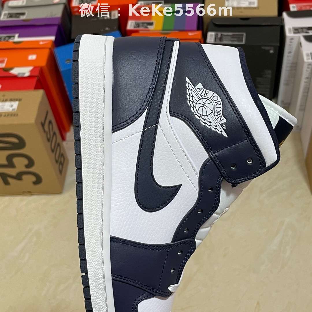 『純原』aj1中幫 air jordan 1 mid 黑曜石 554724 174 發貨前實拍